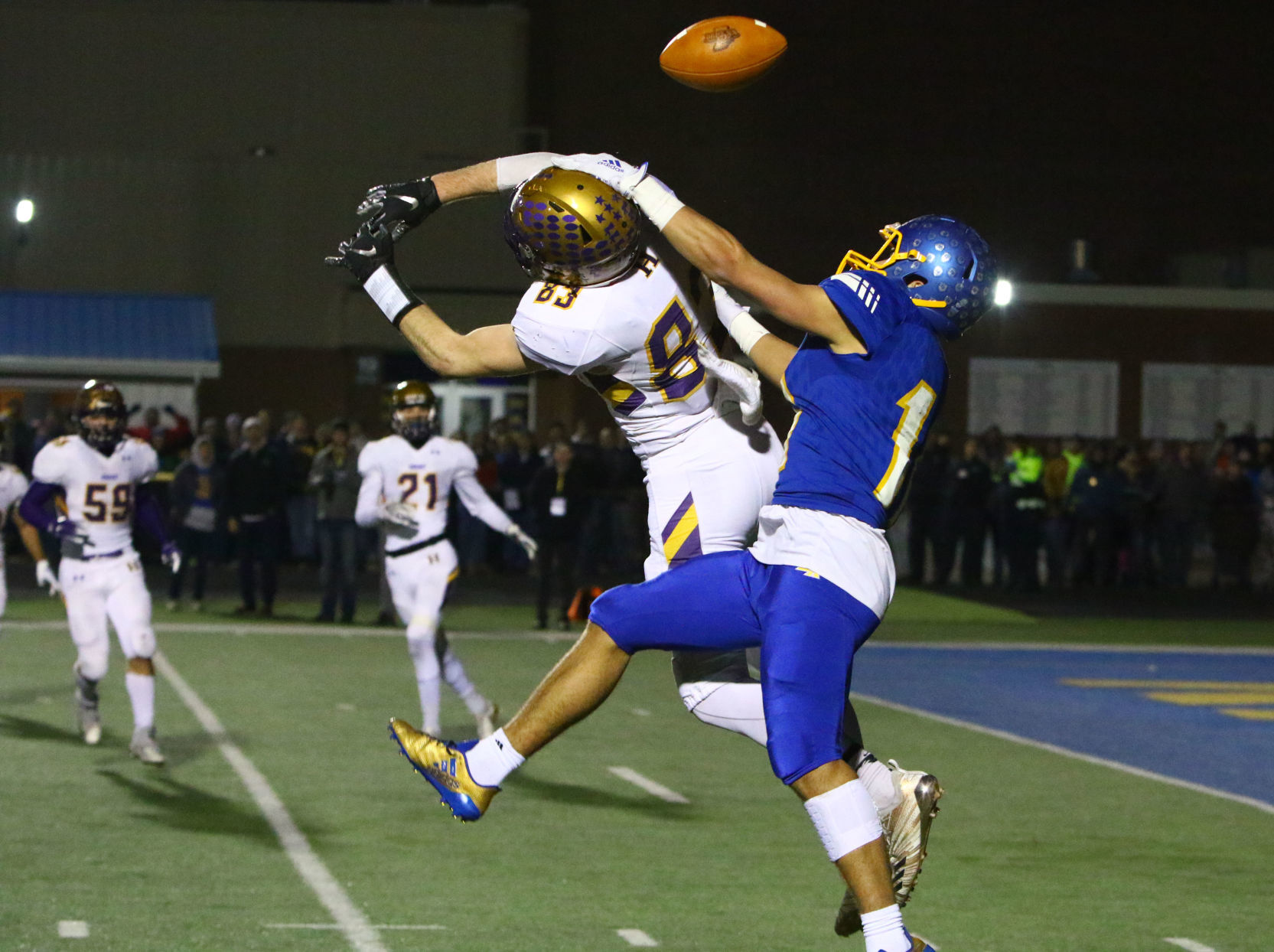 4A football semistate: Hobart vs. East Noble